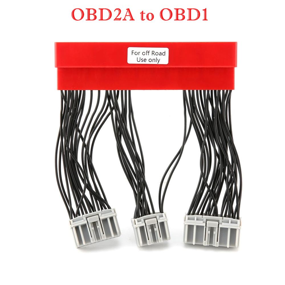 Newest OBD2A to OBD1 or OBD2B to OBD1 Harness Car Vehicle Replace ECU Jumper Conversion Wiring Wire Harness For Honda For Civic: OBD2A to OBD1