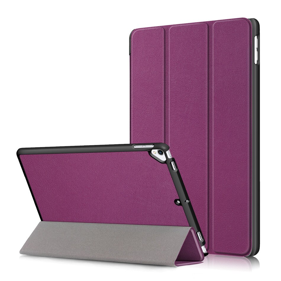 Funda para iPad 10,2 7th Generation A2200 A2198 A2232 Funda inteligente Funda magnética plegable para iPad 8 10,2: Púrpura