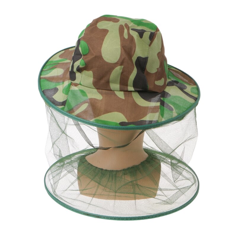 Máscara facial de malla, sombrero para mantener los insectos, abeja volando, Protector facial, apicultor, pesca