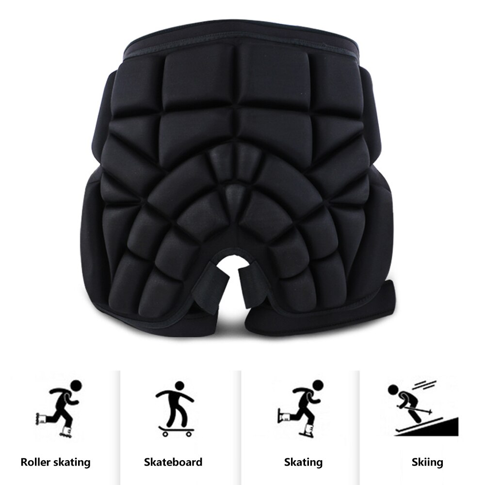 Skiing Protective Hip Pants Pad Snowboard Skating Shorts Pad Shock Resistance Breathable Shorts Pad Outdoor Sport Tool