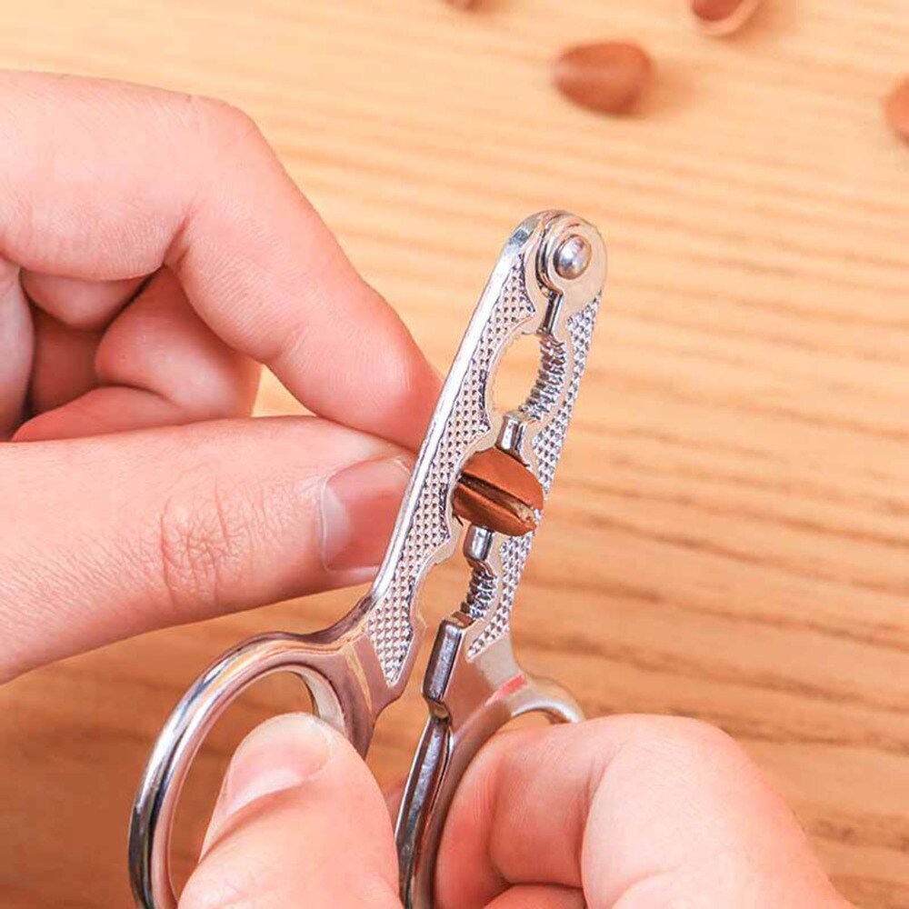 Stainless Steel Seeds Shucker Sheller Scissor Plier Clamp for Sunflower Seeds Melon Seeds Pumpkin Seeds Pine Nut