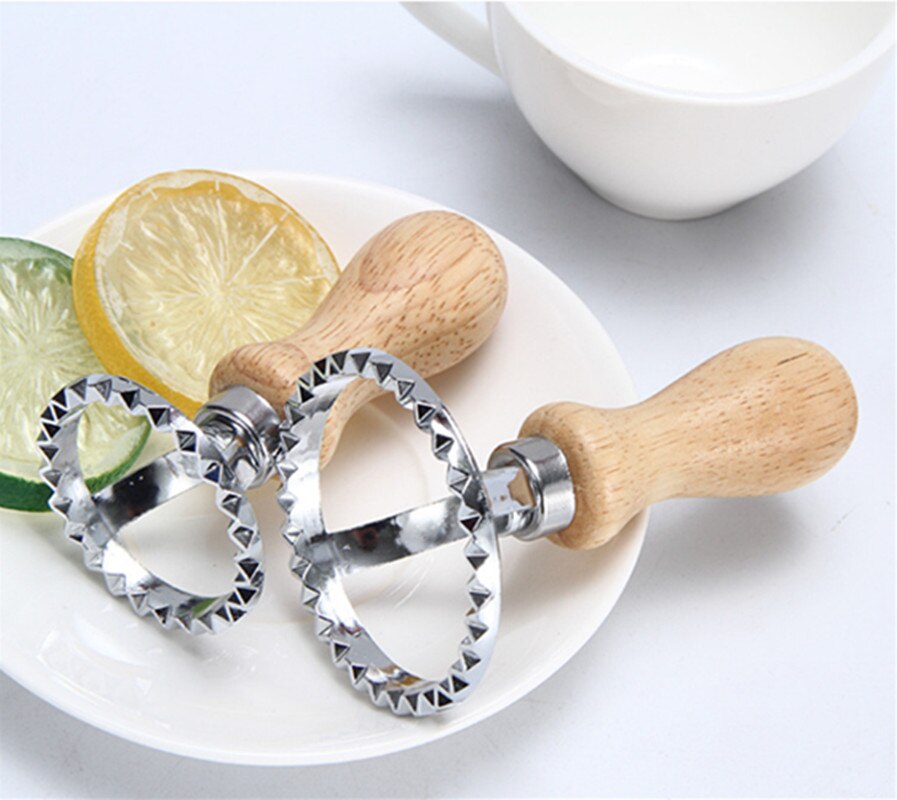 Home Ravioli Cutter Set Pasta Press Kitchen Attachment Kit Ravioli Maker Mold Tool Ravioli Stamp Set Pastry Wheel Set cake mold