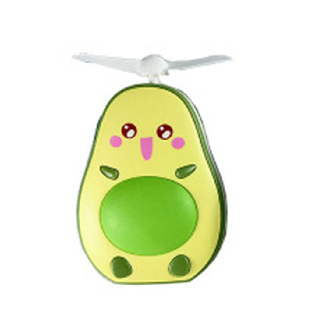 USB Rechargeable Air Cooler Hand-held Outdoor Thin Small Cute USB Low Noise Smart Home Mini Portable Handheld Fan: GN