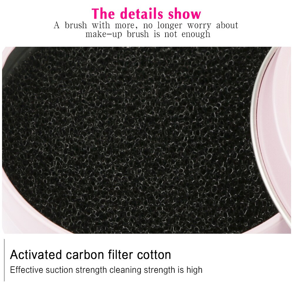 Limpiador de brochas de maquillaje, esponja para quitar el Color de las brochas, esponja para sombras de ojos, limpiador de pinceles de maquillaje de Color rápido