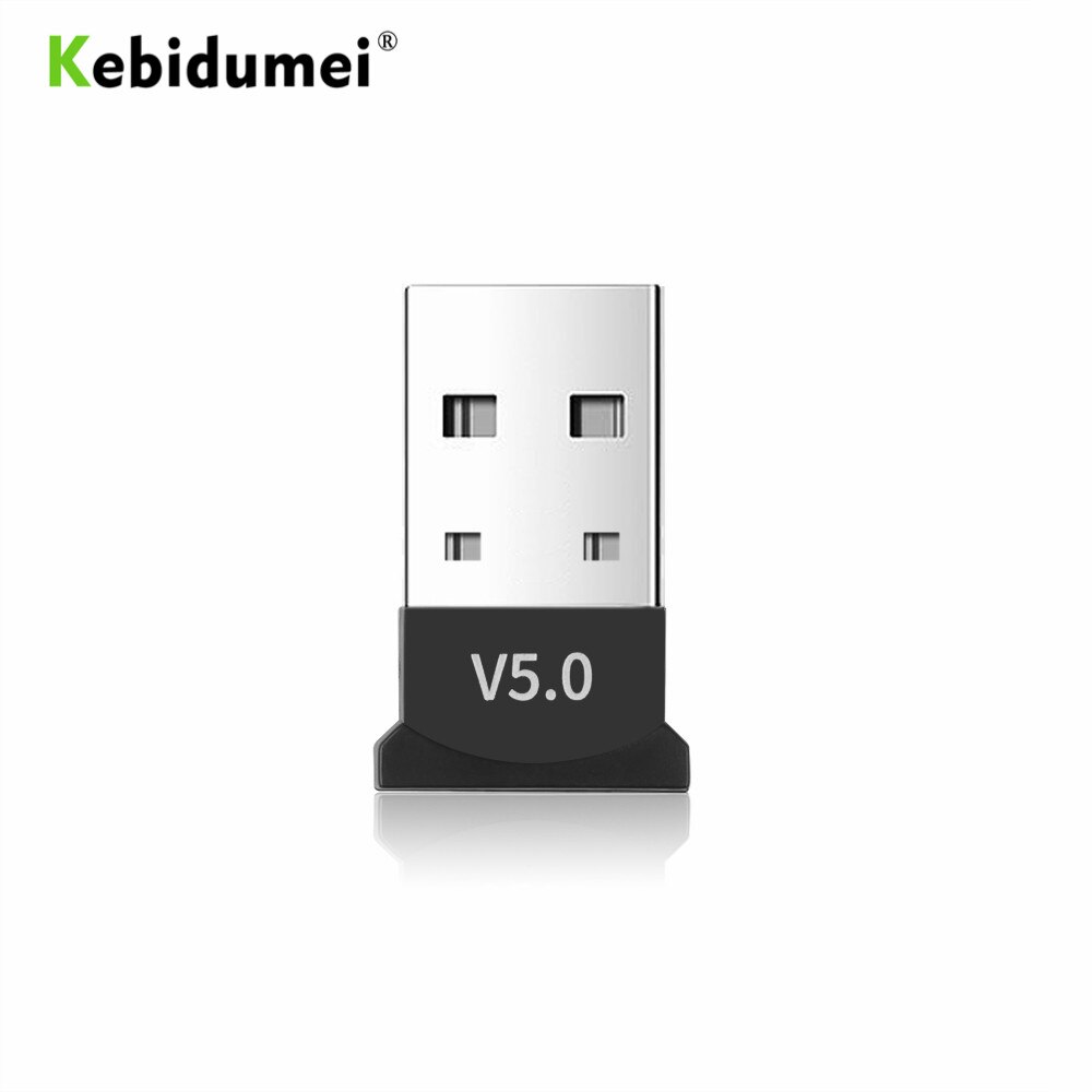 Kebidumei Bluetooth Adapter USB Dongle voor Computer PC Wireless USB Bluetooth 5.0 Adapter voor Laptop Muis Toetsenbord Accessoires