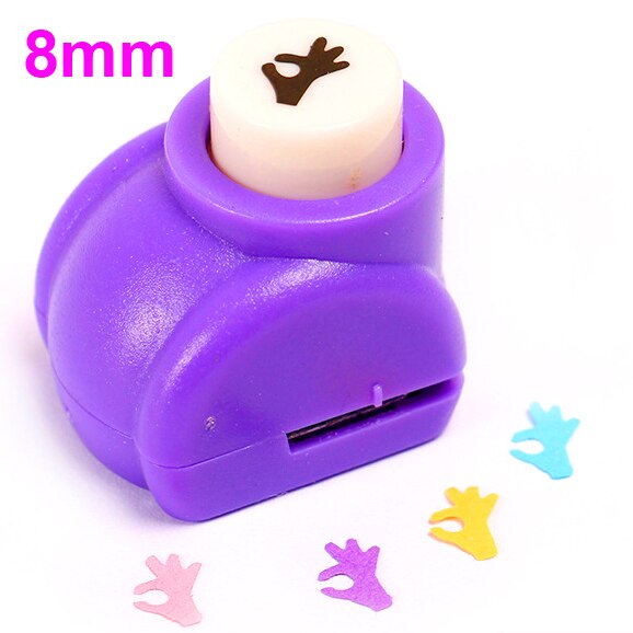 1PC Hole Punch Craft DIY Scrapbooking Cards Printing Paper Shaper Mini Cutter Random Color best: ok