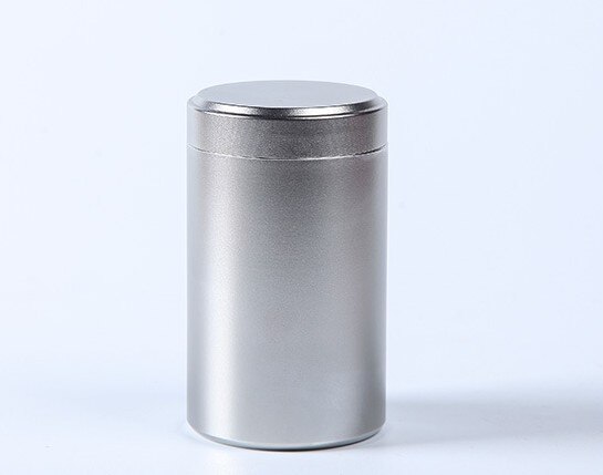 O metal de alumínio anodizado multifuncional selou a lata, pacote portátil do chá do curso da cor sólida pode produto prático do agregado familiar: E