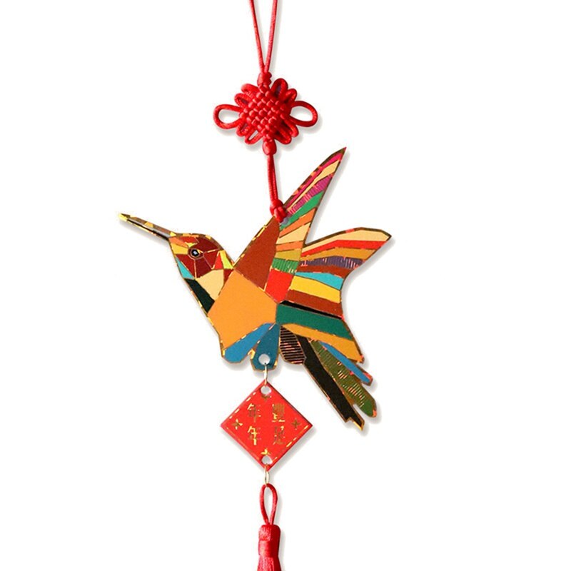 Chinese Year Decorations Paper Lantern Chinese Dragon Mascot Happy Spring Festival Home Decorations Hanging Stickers