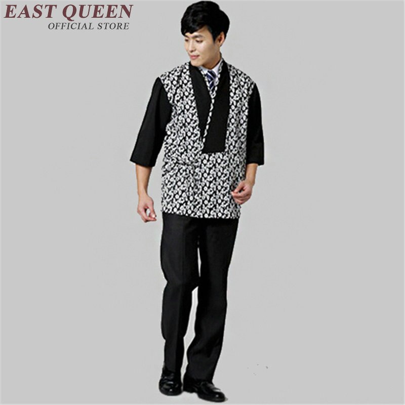 Sushi chef uniform japanese restaurant uniforms chinese restaurant uniforms KK1639 H