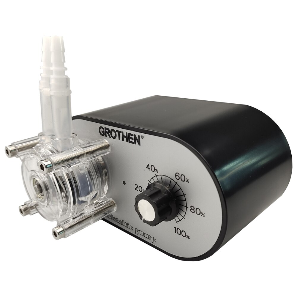 peristaltic pump dosing pump adjustable flow rate 114-500ml/min with adaptor