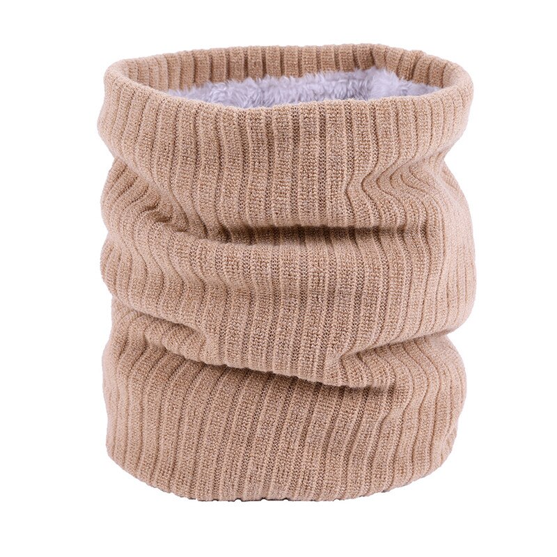 Unisex Winter Jongens Meisjes Vrouwen Mannen Warme Gebreide Sjaals Kids Fluwelen Elastische Uitlaten Kinderen Halswarmer Haak Baby Sjaal
