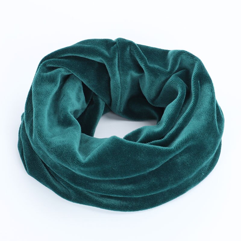 Foulard Snood tricoté pour femme, écharpe d'infinité, et doux, pour cou et câble circulaire, hiver,: Blue
