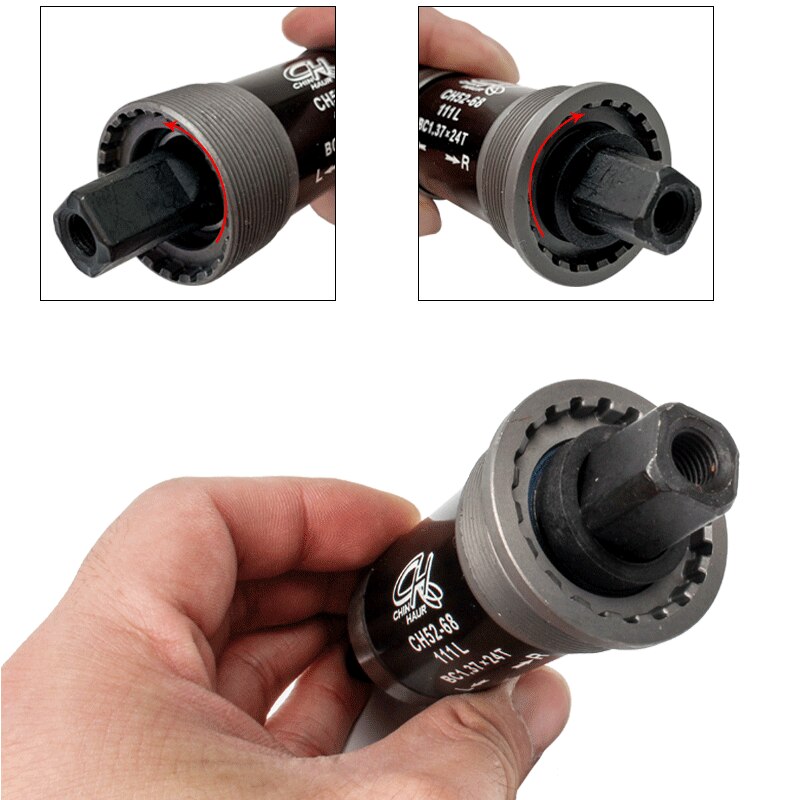 Bicycle Bottom Bracket For 68mm Quare Hole Crank Axis bicycle parts BB for Square Tapered Spindle Crankset