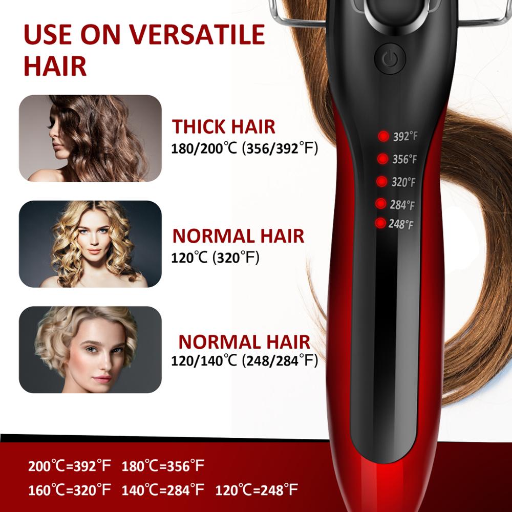 Hair Tools Curling Alloy Triple Barrel Hair Styler Waver Styling Tools Electric Curling with Gloves Hairpins Set