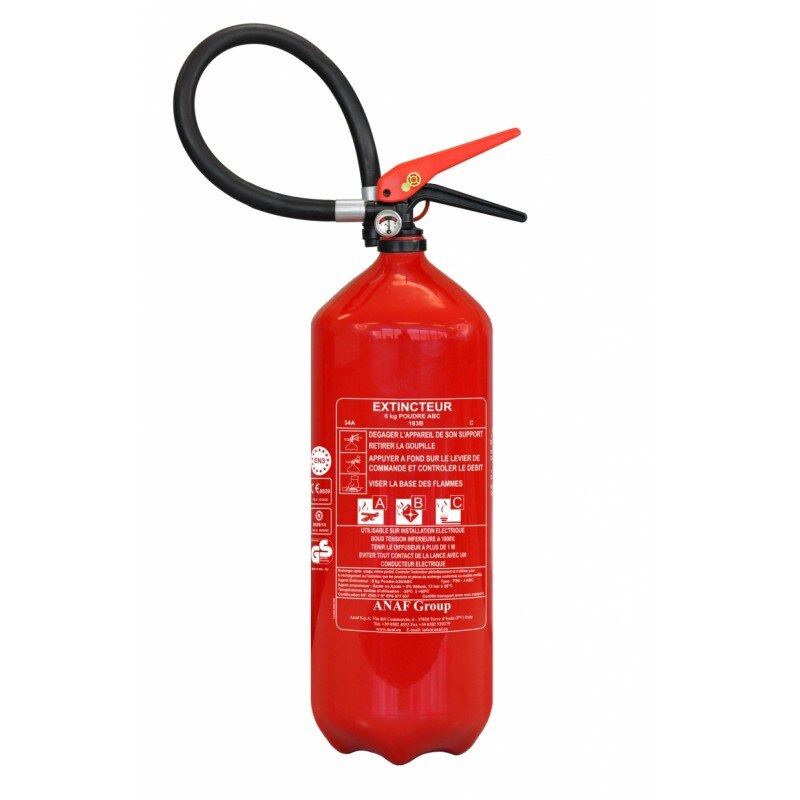 EXTINTOR 6 KG POLVO ABC