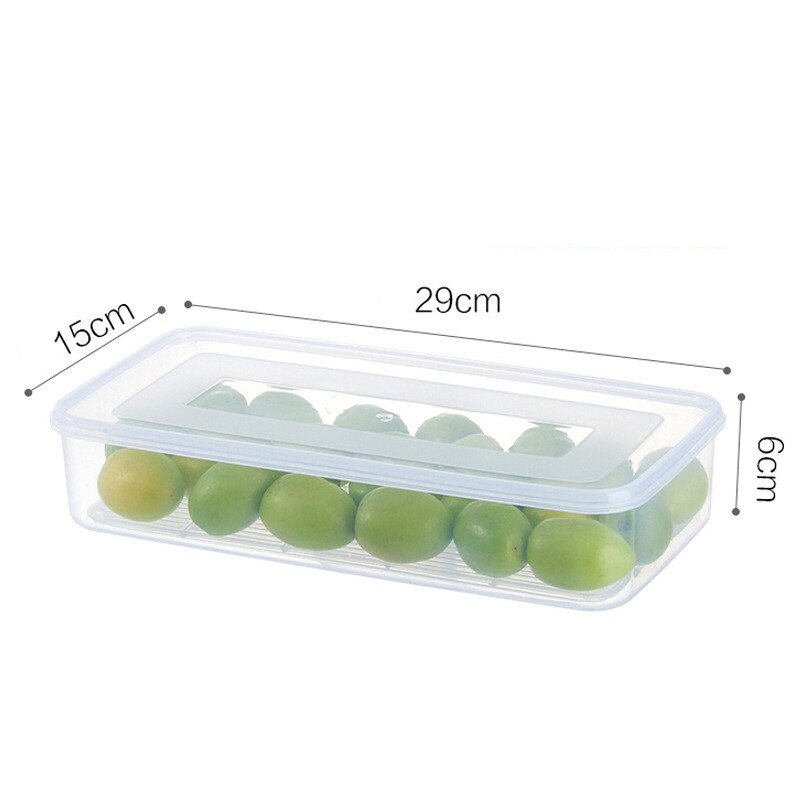 Jekiyo Aufbewahrungsboxen Für Kühlschrank (4 Stück) – Stapelbar, Transparent