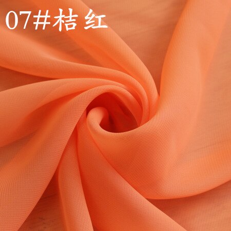 Chiffon Stof Jockey Garen Stof Pure Transparante Voering Hans Jurk Rok Voering Kleding Lente En Zomer: 07