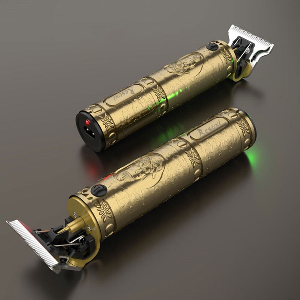 Profession T-Outliner Skeleton Heavy Hitter Cordless Trimmer Men 0mm Baldheaded Hair Clipper Finish Hair Cutting Machine elect