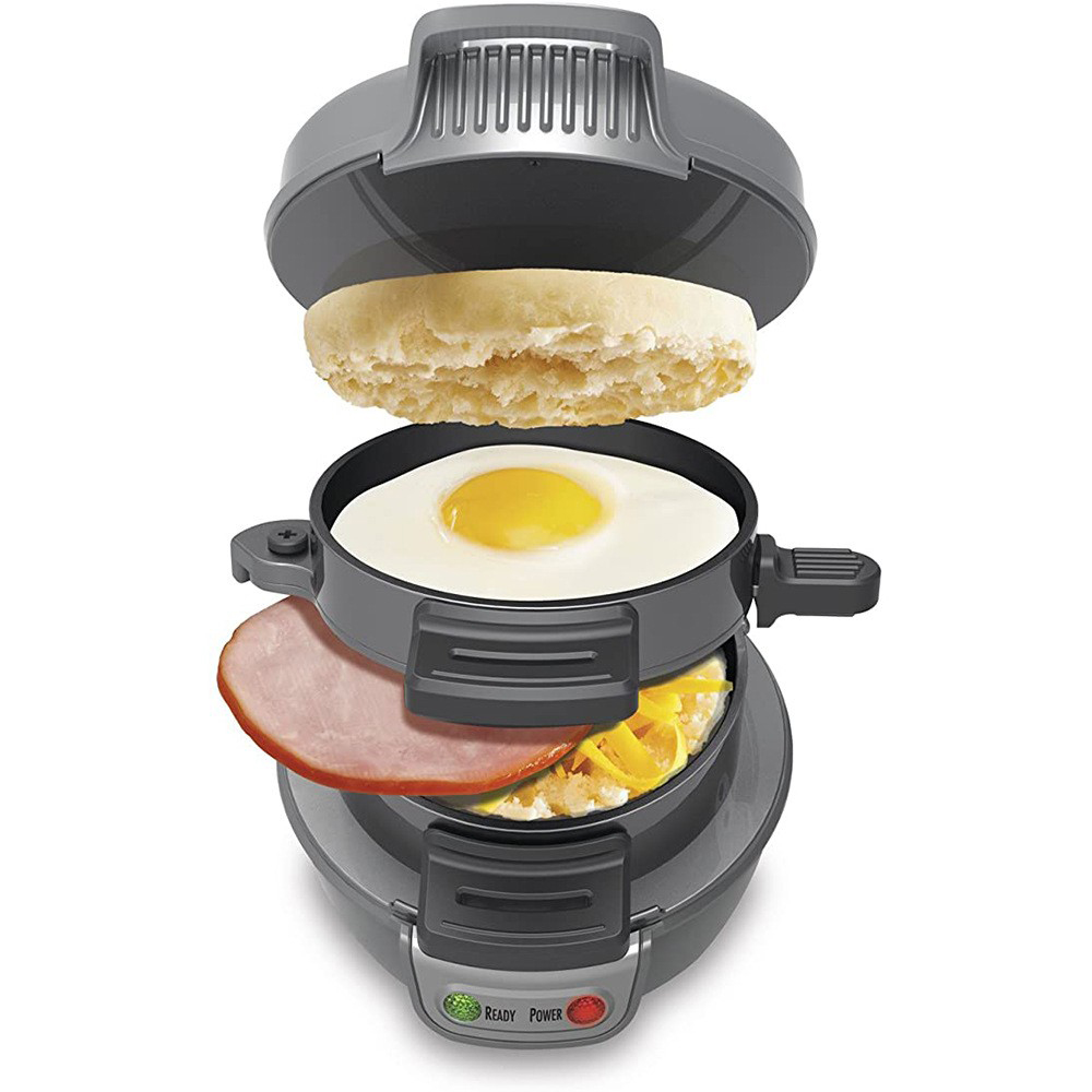 220V/110V Elektrische Burger Sandwich Maker Maschine 600W Hamburg Sandwich Maker Mit Eierkocher Ring Maschine Brot waffel Maschine