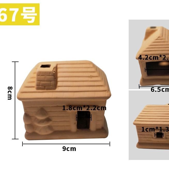 Akwarium mini ceramiczne zbiorniki ryby krewetki dom gniazdo tarło hodowla jaskinia glina garnki ozdoba robić akwarium ozdoby ozdoby: 67