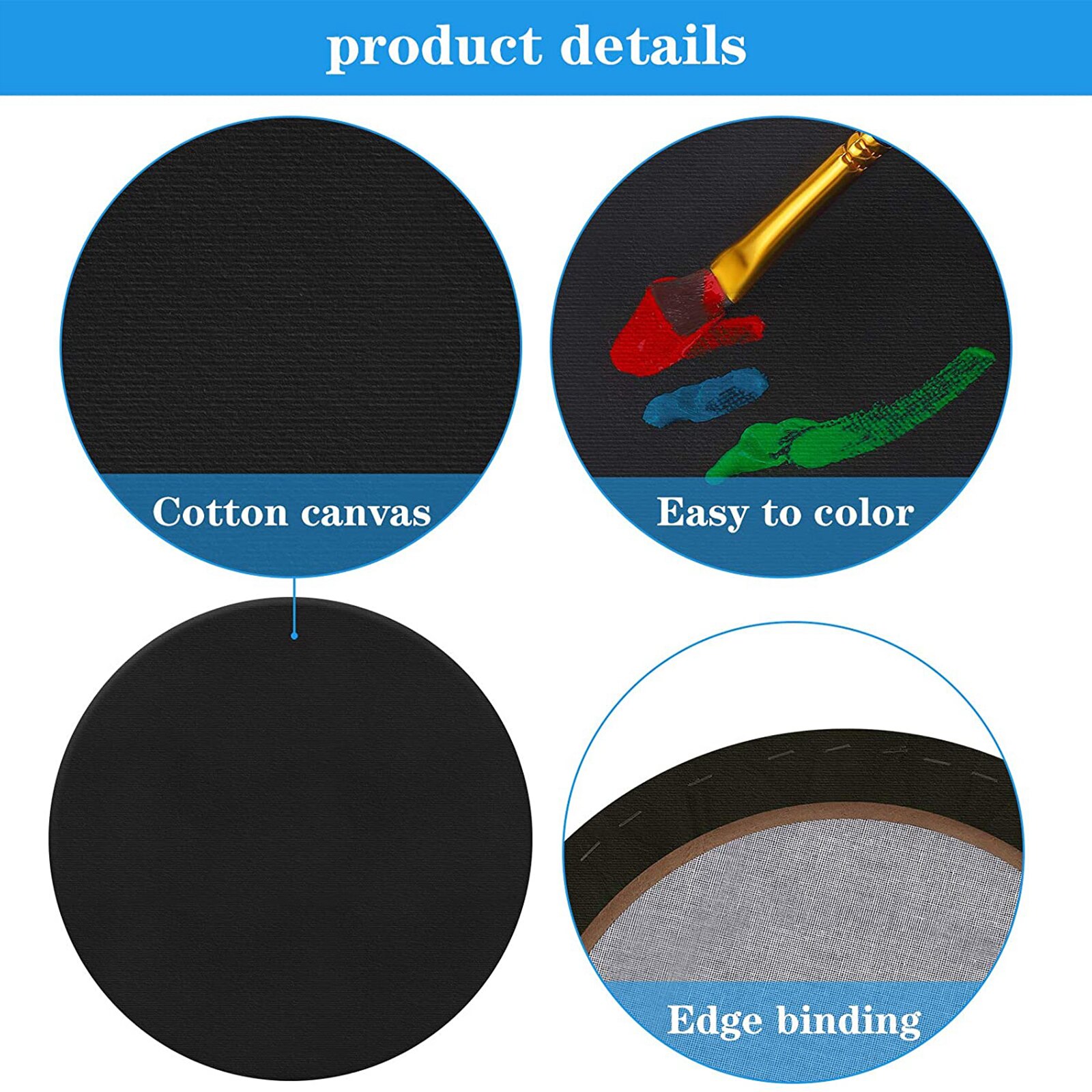 Artist Canvas Wooden Board Frame For Oil Acrylic Paint Oil Painting Frames