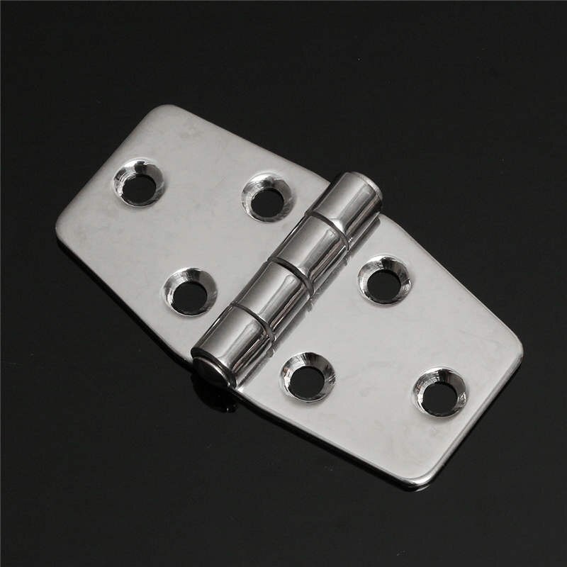 MTGATHER 3 ZOLL Edelstahl Stiefel Marine spülen Tür Luke Fach Scharniere Silber Replacment Tür Hardware-