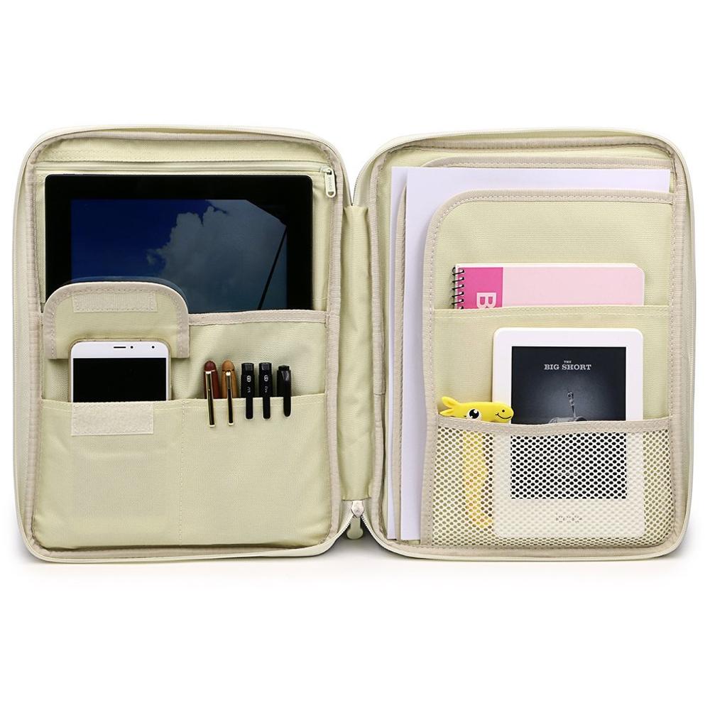 Multi-funktionale Wasserdicht A4 Dokument Taschen Datei Ordner tragbar Aktentasche Geschäft Lagerung Tasche Für Notizbücher Stifte Computer