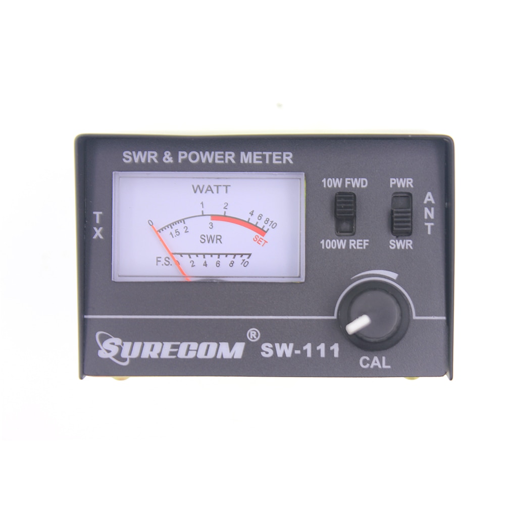 Surecom sw -111 100 watt swr / effektmåler til cb radioantenne til test swr eller relativ effekt
