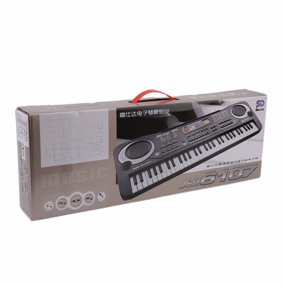 ¡Novedad! ! teclado electrónico con música Digital de 61 teclas, Piano eléctrico