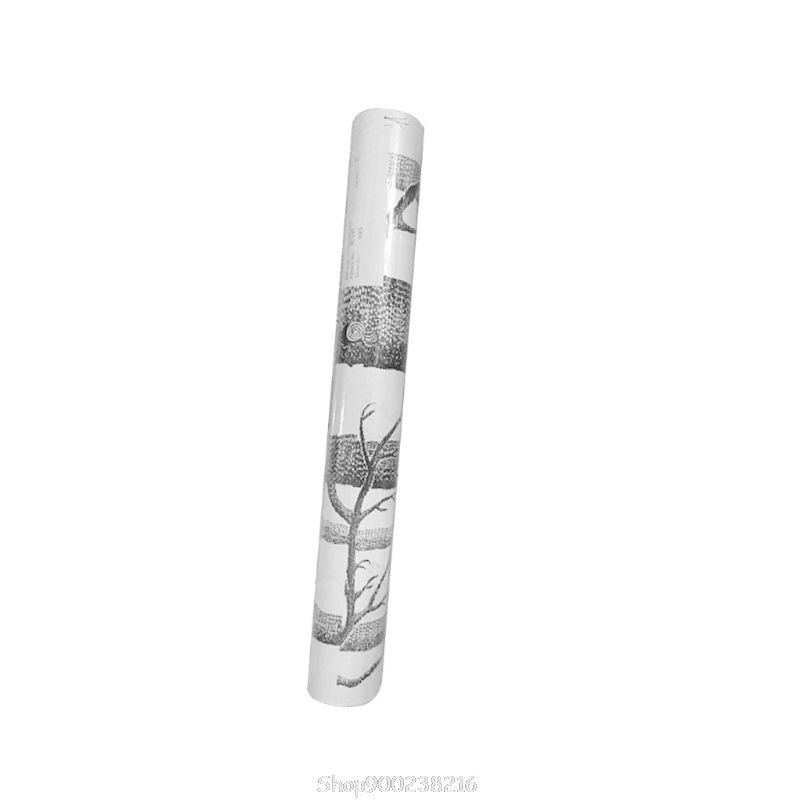 Black Black White Birch Tree Wallpaper Modern Roll Pearly Rustic Forest Woods Bedroom Living Room Wall Paper Home 10 x