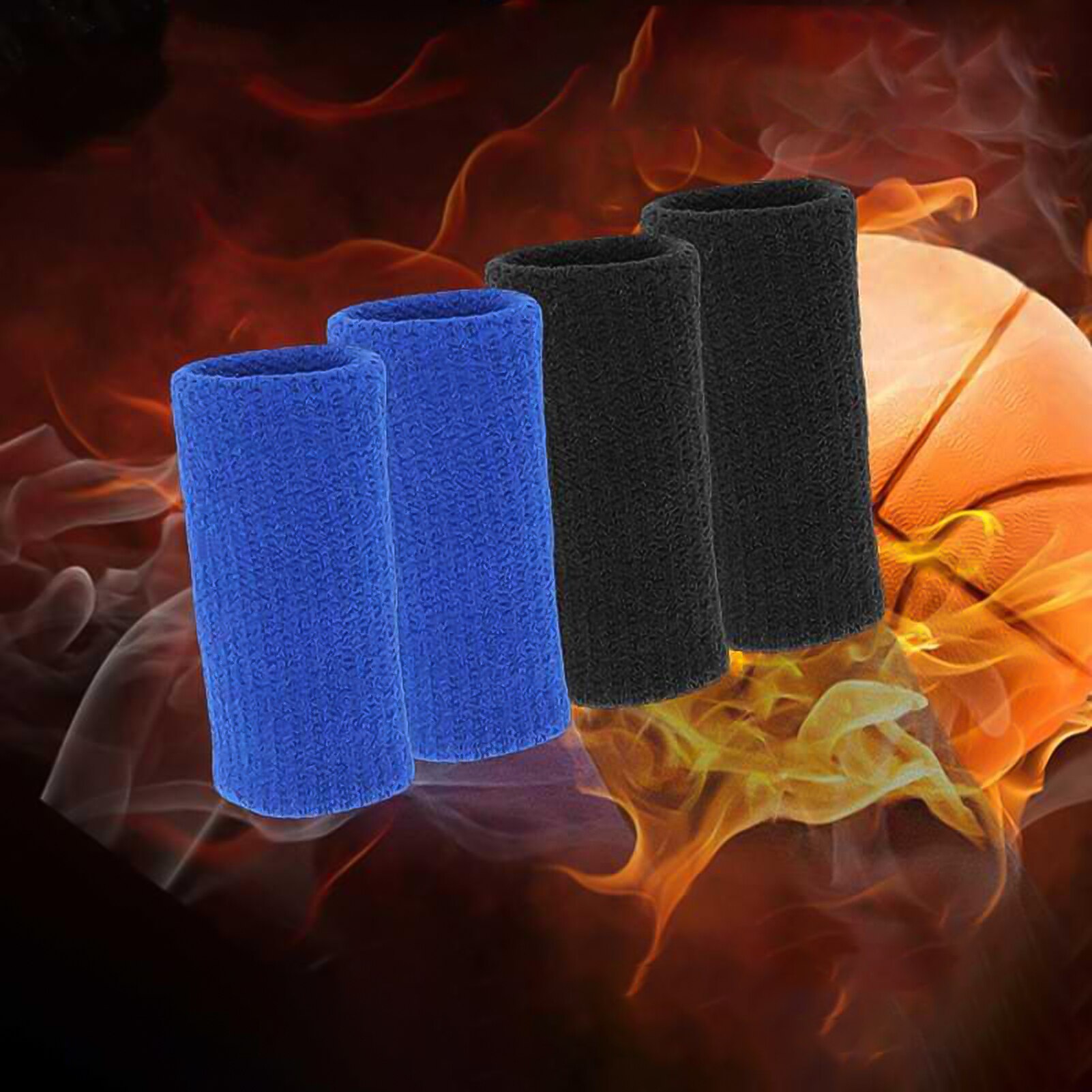 Protectores de dedos para baloncesto al aire libre, protectores de dedo elásticos y transpirables para artritis, voleibol, 5/10 Uds.