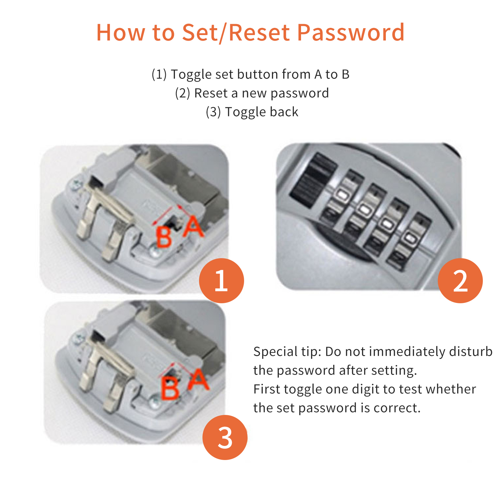 Sleutel Opslag Lock Box Wall Mount Aluminium 4-Digit Combinatie Lockbox Sleutel Kluis Draagbare Opslag Voor Huis key Id-kaart