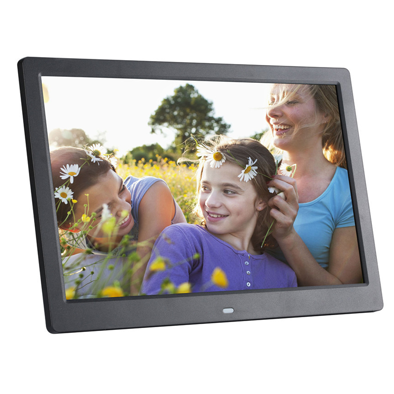 10-calowy ekran LED Podświetlenie HD 1280 * 800 cyfrowa ramka na zdjęcia Elektroniczny album Obraz Muzyka Film Pełna funkcja