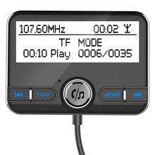 Digital Radio Adapter FM Transmitter 2.4 Inch ABS Accessories