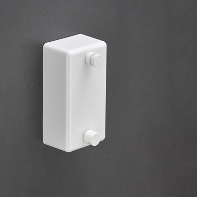 Plads aluminium vægbøjle indtrækkelig indendørs tøjbøjle magisk tørring klud ledning badeværelse tilbehør 4m tørresnor gj -112: Hvid a