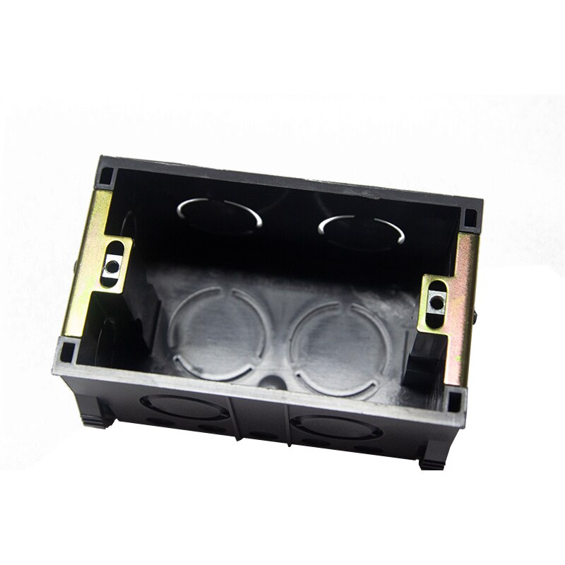 5 Pcs 104X63X53Mm Muur Plaat Wandmontage Socket Doos Interne Cassette Pvc Schakelaar Montage Doos junction Box