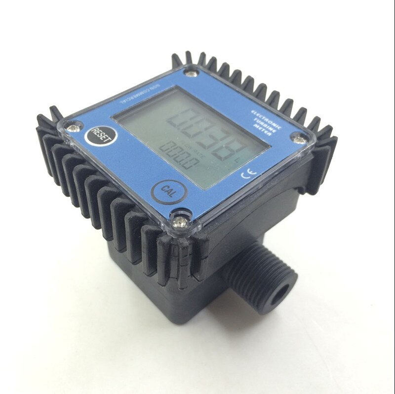 K24 turbo digital flow meter flowmeter Diesel fuel water plomeria flow indicator protable Turbine Flowmeter caudalimetro sensor