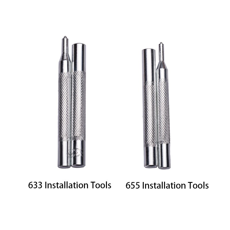 633 501 201 Metal Snap Button Installation Tool Rivet Punch Button Denim Button DIY Hand Tools