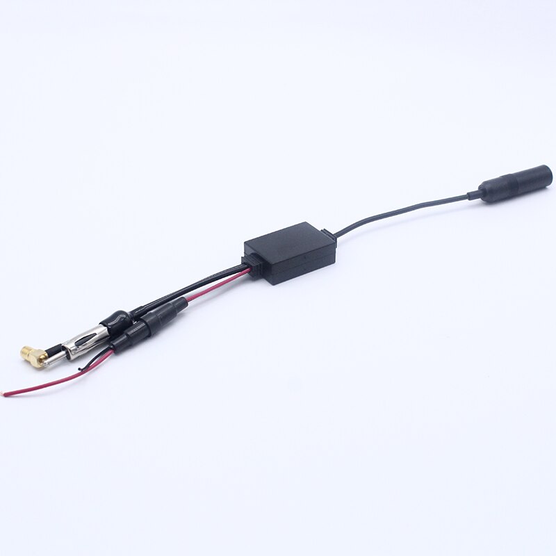 Dab+ auto splitter adapter actieve antenne auto radio fm antenne signaalversterker crossover 12v universeel