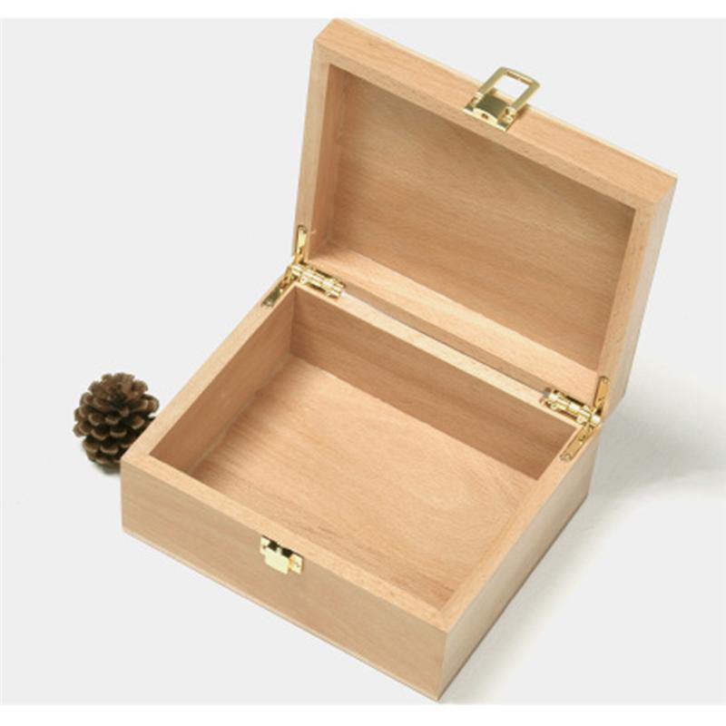 Wooden Sewing Case Storage Box Retro Wooden Case Sundries Storage Box for Desk Home Organizer