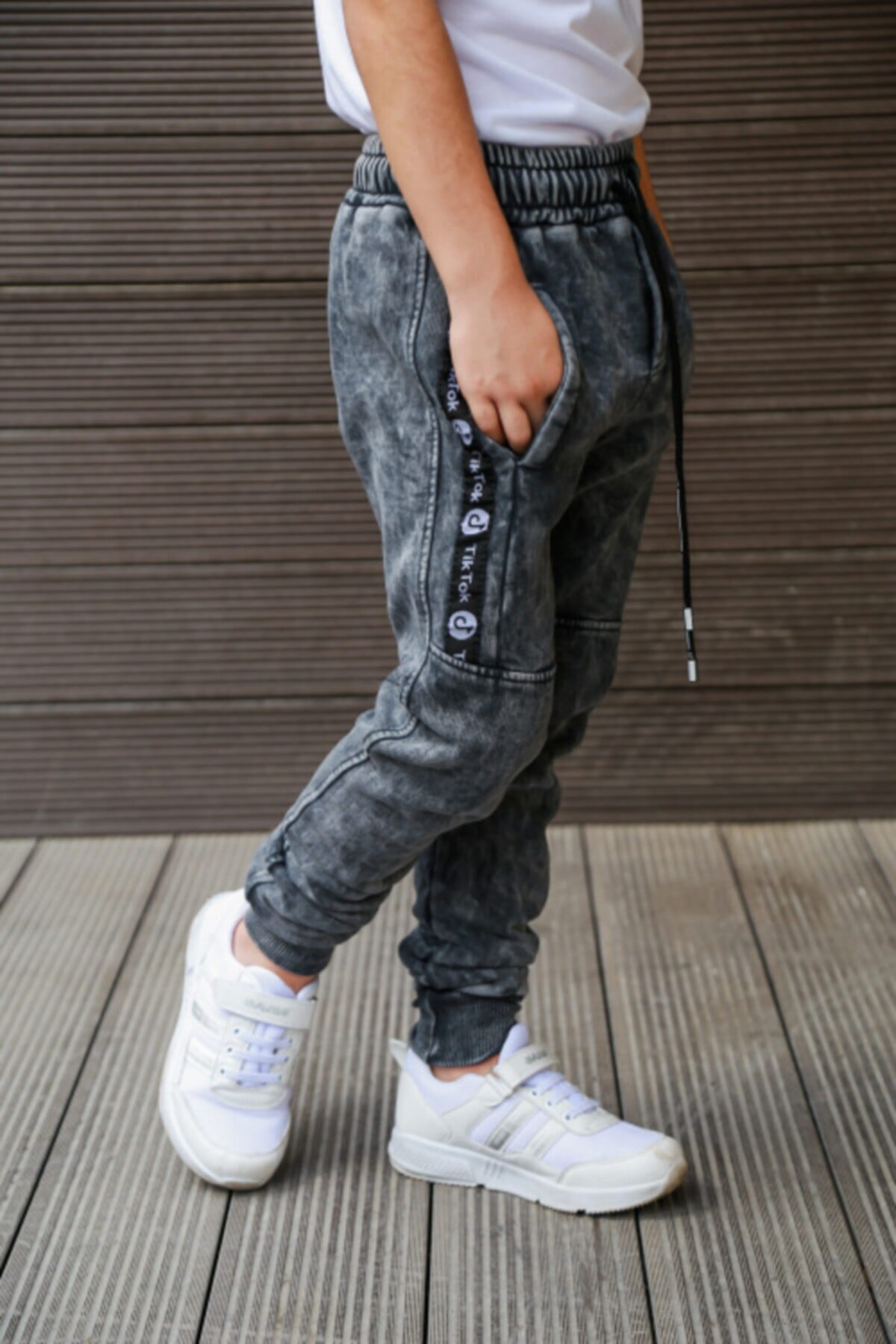 Boy Sweatpants Thick Şardonlu 3 Corded