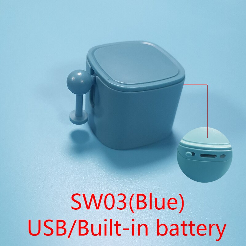 Smart Fingerbot Schalter Knopfdrücker - App & Sprachsteuerung - für Alexa, Google Assistant: SW03(Blau)