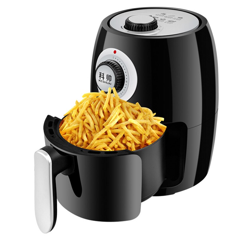 Mini Lucht Friteuse Kleine Capaciteit Thuis Anti-aanbak Pan Zonder Olie Frieten Machine Multicooker Elektrische Friteuse Airfryer Voor Keuken: VS