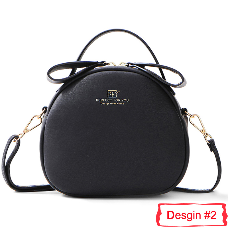 Chaude circulaire femmes Sac à bandoulière en cuir femmes bandoulière sacs de messager Sac femme ronde Bolsa dames Sac à main mignon fourre-tout