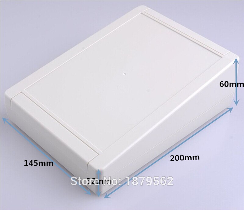 200*145*63mm plastic doos voor elektronische behuizing DIY project doos waterdichte aansluitdoos controle case distributie outlet case