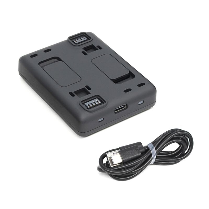 2 in 1 qc snellader slimme oplaadhub voor insta 360 one  r 2380 mah versterkte 1190 mah batterijbasis