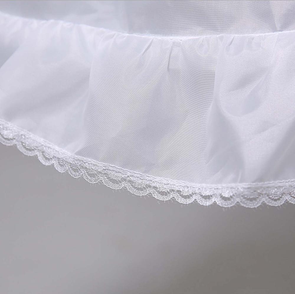 ANTI A-line 3 Hoops Children Kid Dress Bridal Petticoat Crinoline Underskirt Wedding Accessories For Flower Girl Dress