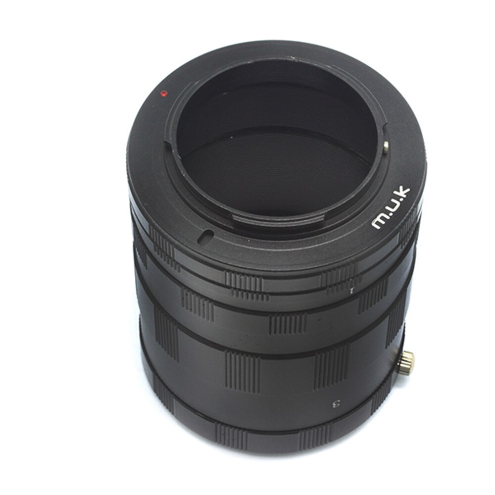 Pixco macro tubo de extensão anel conjunto terno para olympus panasonic micro 4/3 montagem da câmera lente