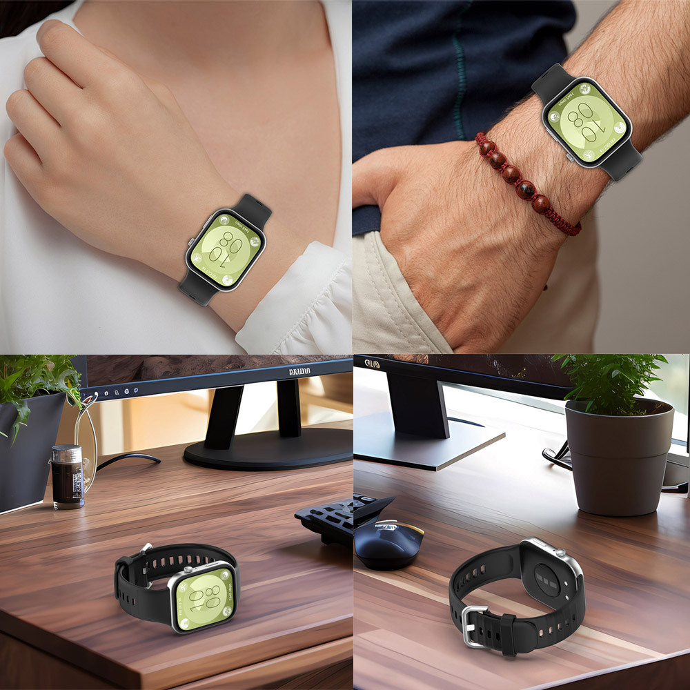 Behua armband för huawei watch fit 3 klockarmband silikonarmband ersättningsarmband armband sport kvinna man correa tillbehör