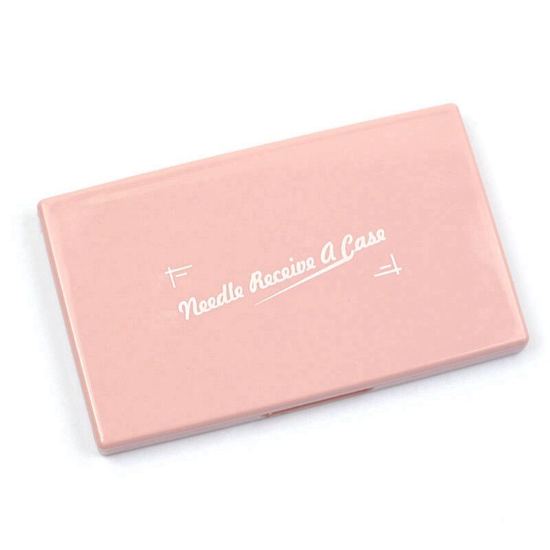 Magnetic Needle Case Cross Stitch Sewing Needle Box Sewing Stitching Pin Storage Case Organizer Container Tool: Default Title